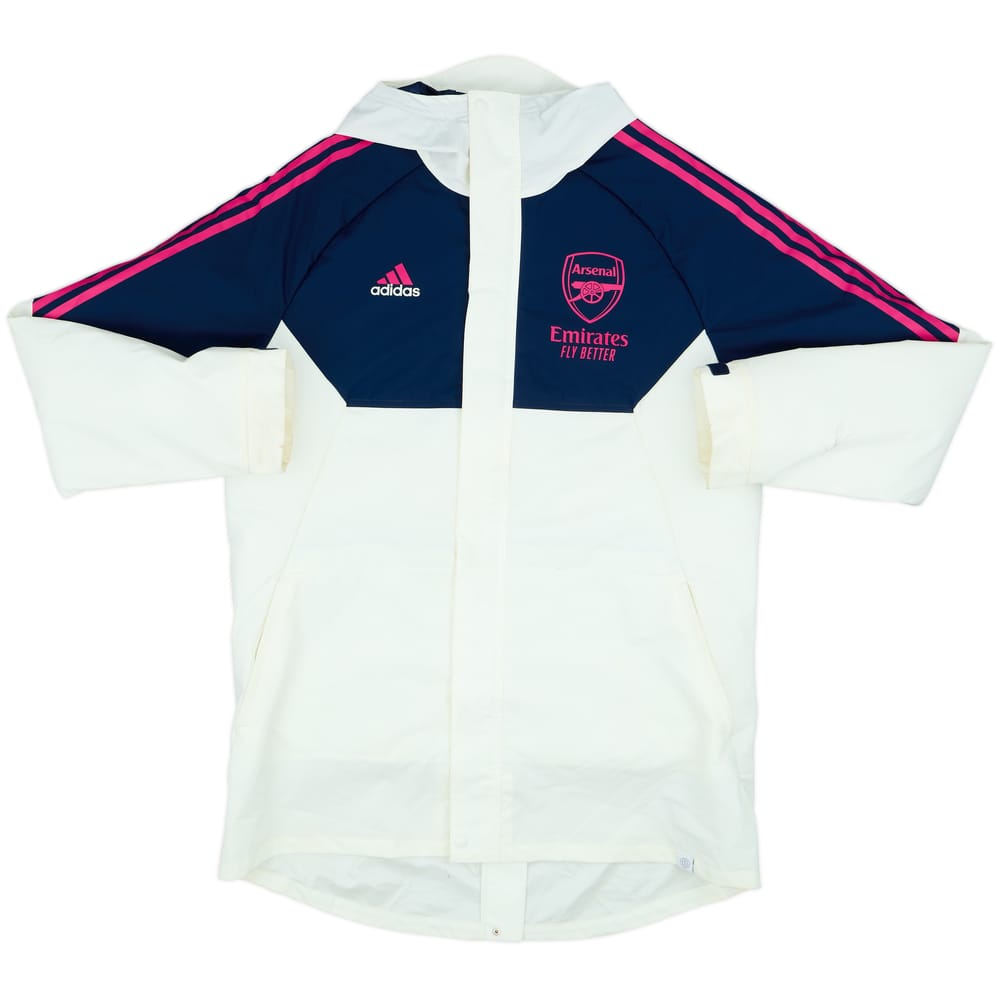 2022-23 Arsenal adidas Padded Bench Coat - 7/10 - (L)