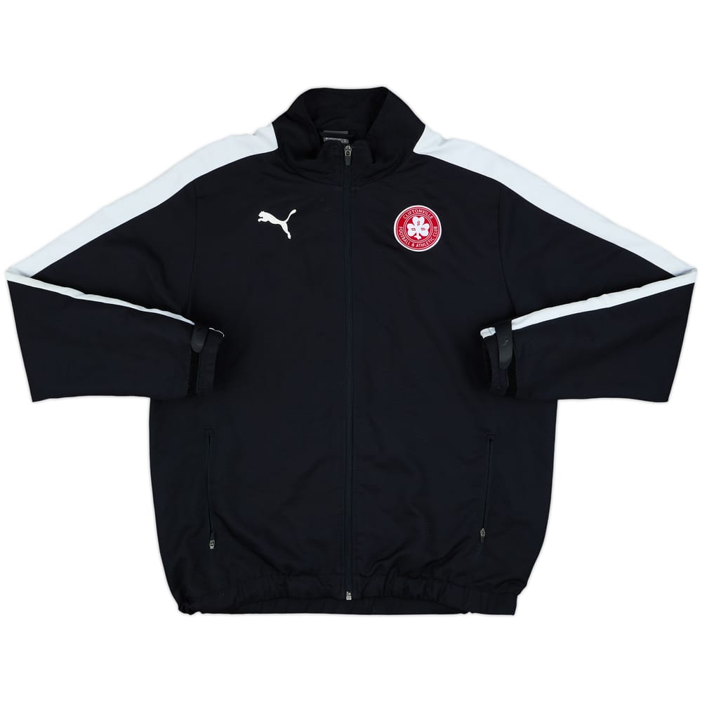 2015-16 Cliftonville Puma Track Jacket - 8/10 - (M)