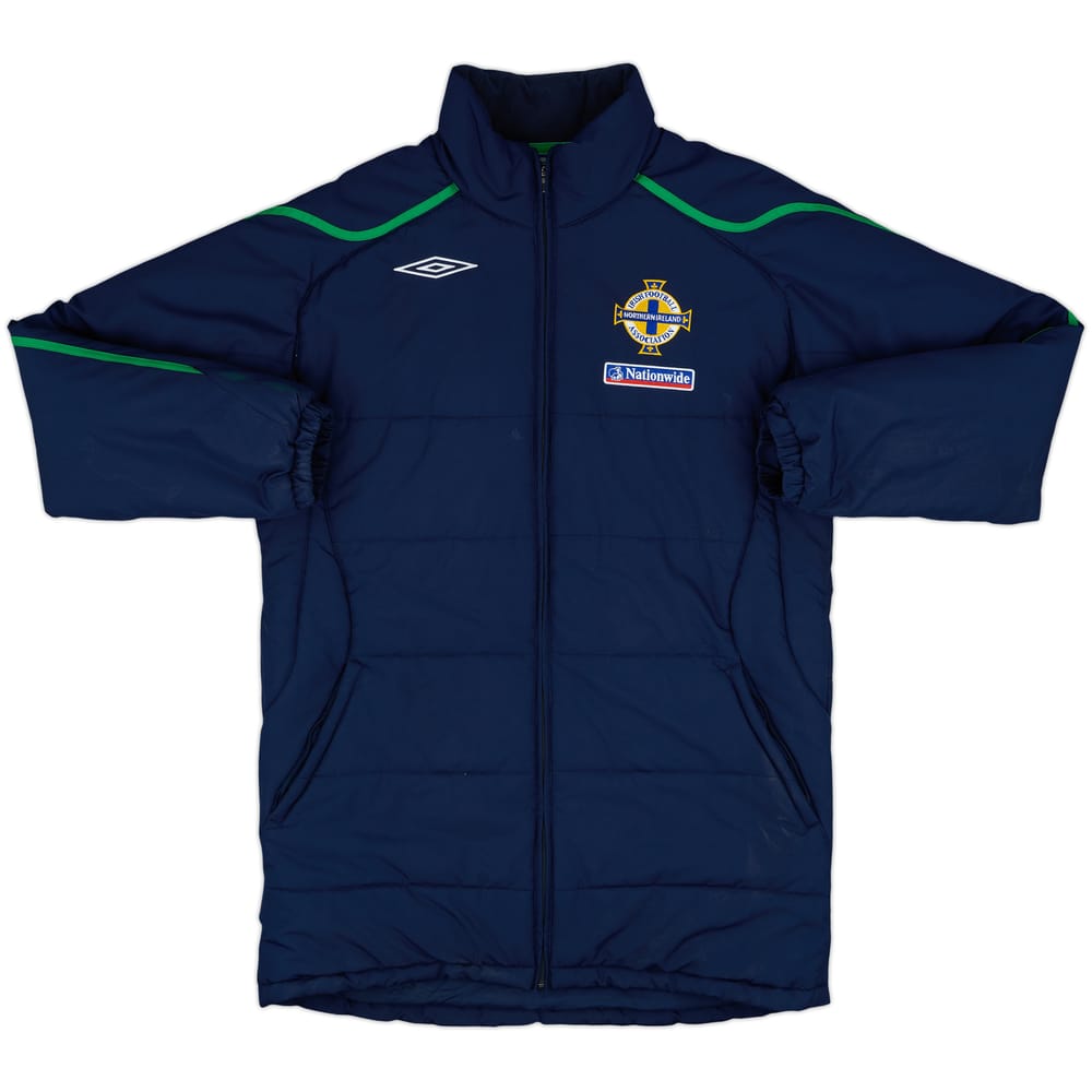 2008-10 Northern Ireland Umbro Padded Bench Coat - 8/10 - (M)