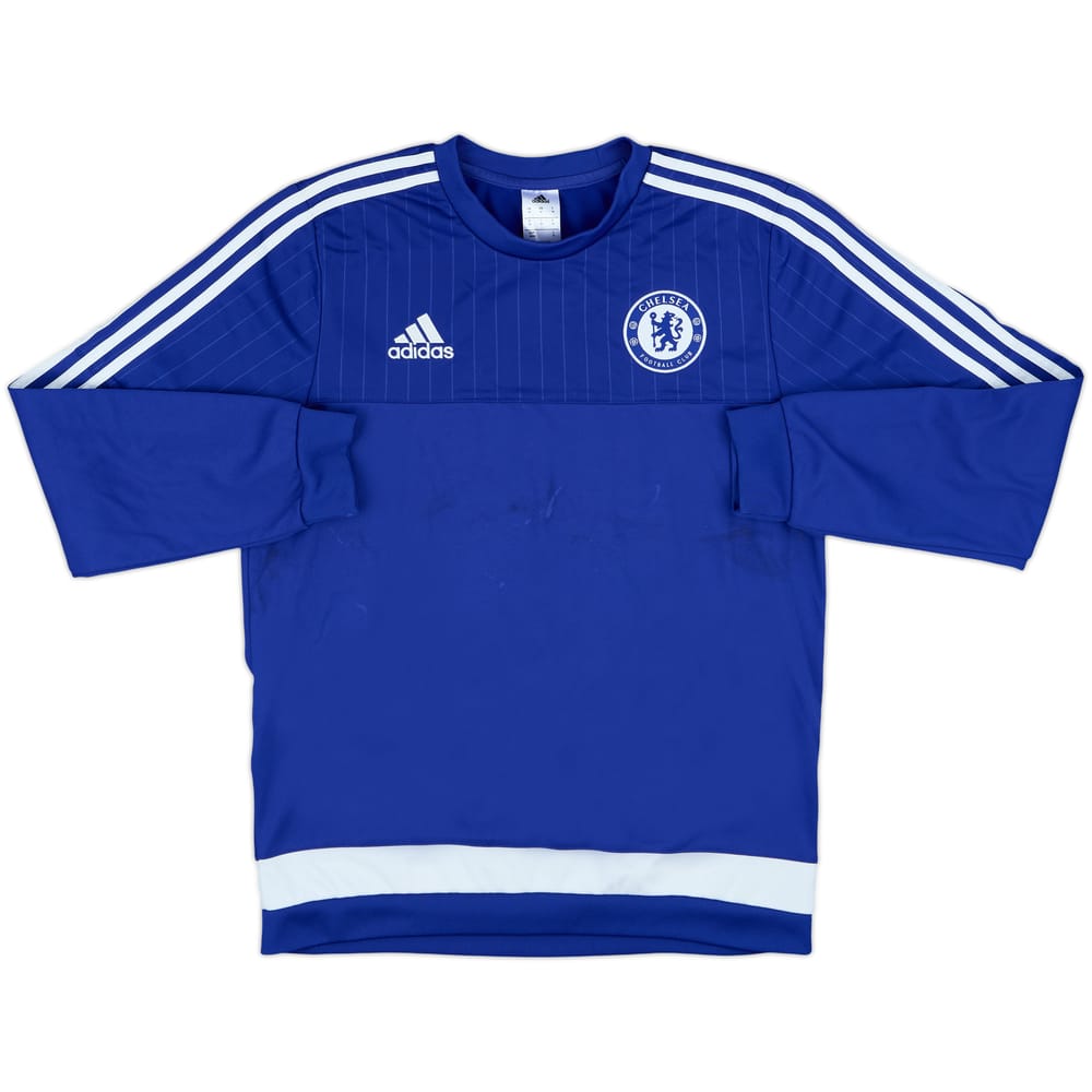 2015-16 Chelsea adidas Sweat Top - 7/10 - (M)
