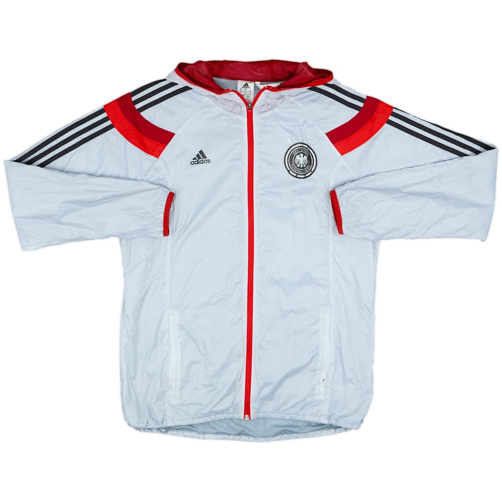 2013-14 Germany adidas Hooded Track Jacket - 8/10 - (L)