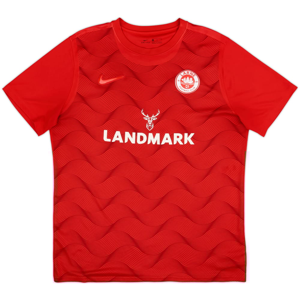 2021-22 Larne Home Shirt - 9/10 - (XL)