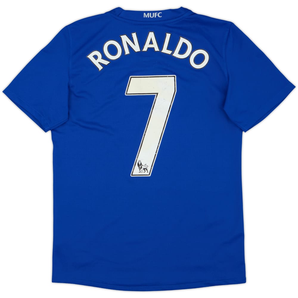 2008-09 Manchester United Third Shirt Ronaldo #7 - 6/10 - (L.Boys)