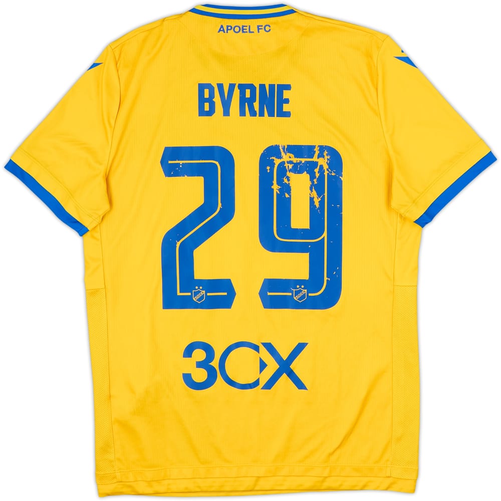 2020-21 APOEL Nicosia Home Shirt Byrne #29 - 4/10 - (M)