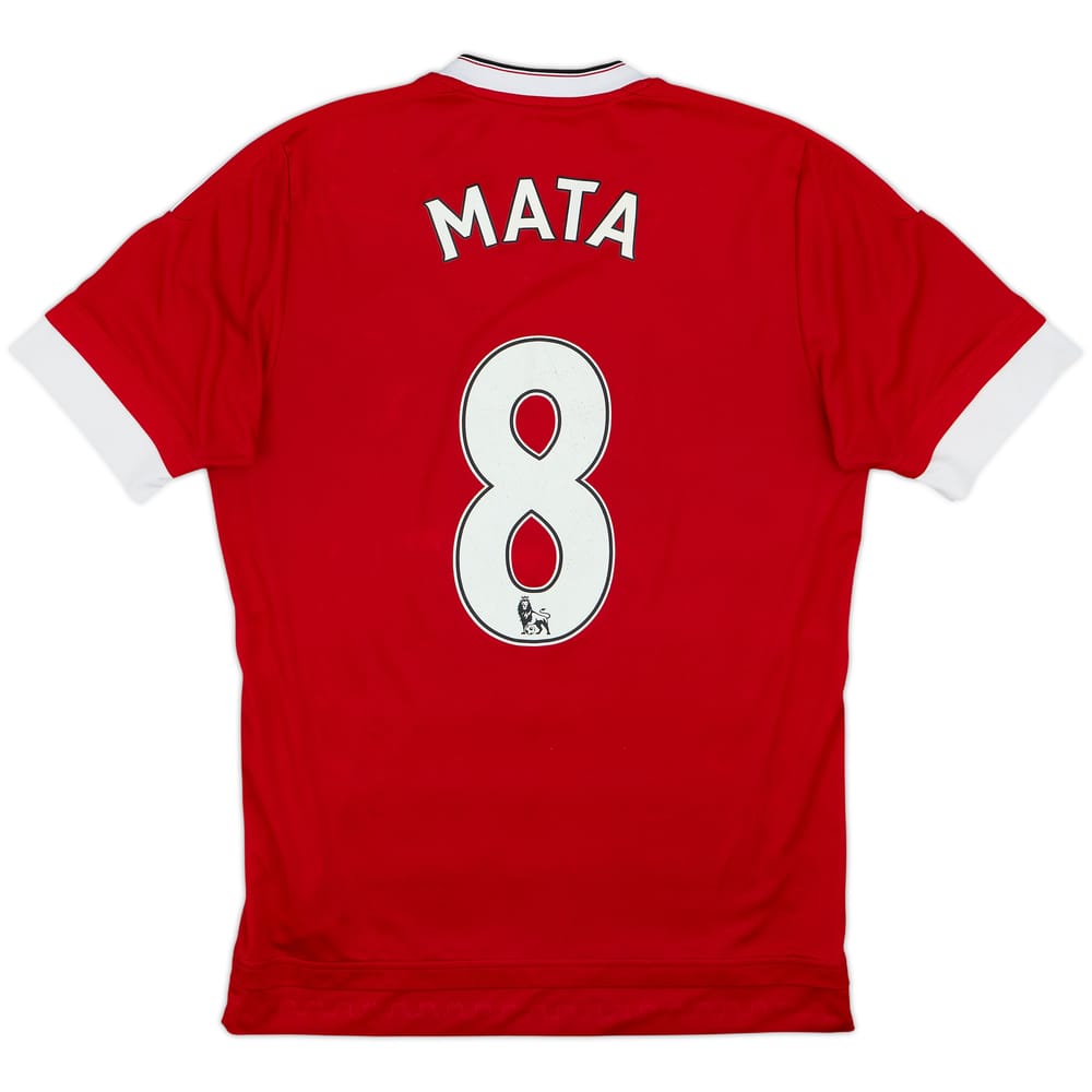 2015-16 Manchester United Home Shirt Mata #8 - 5/10 - (S)