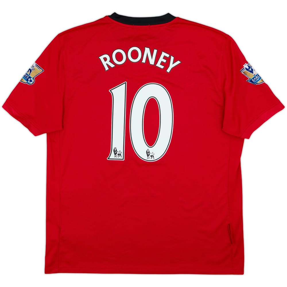 2009-10 Manchester United Home Shirt Rooney #10 - 5/10 - (L)