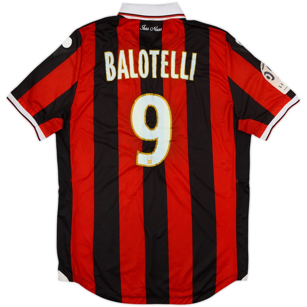 2016-17 Nice Home Shirt Balotelli #9 - 5/10 - (L)