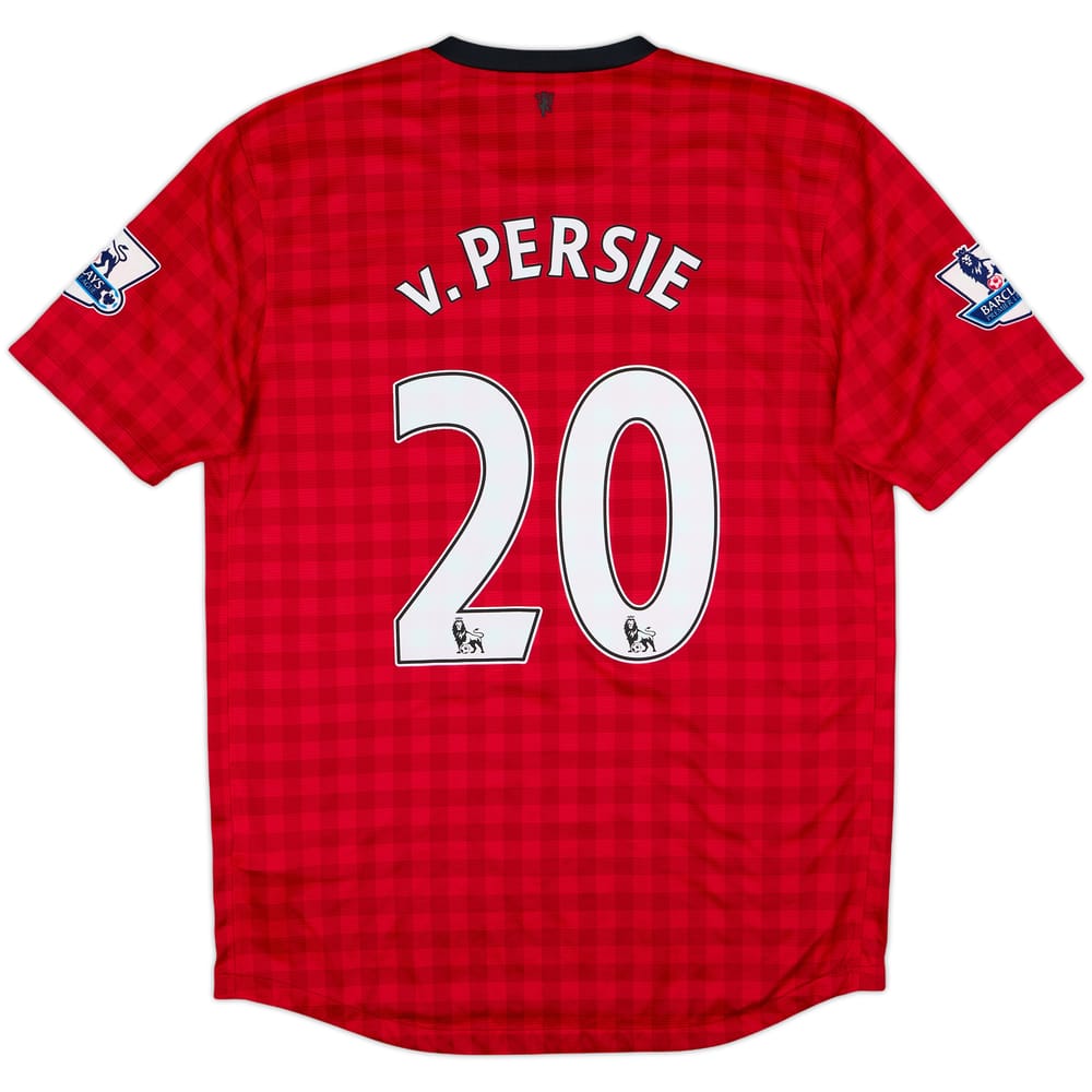 2012-13 Manchester United Home Shirt v. Persie #20 - 6/10 - (M)