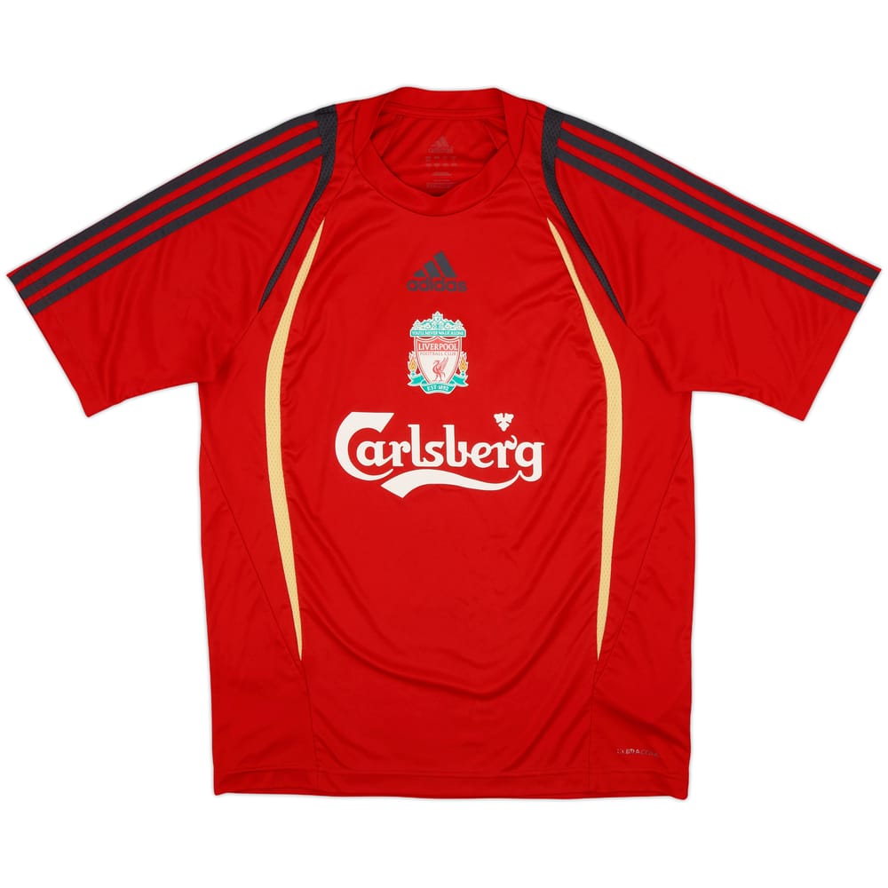 2009-10 Liverpool adidas Training Shirt - 8/10 - (M)