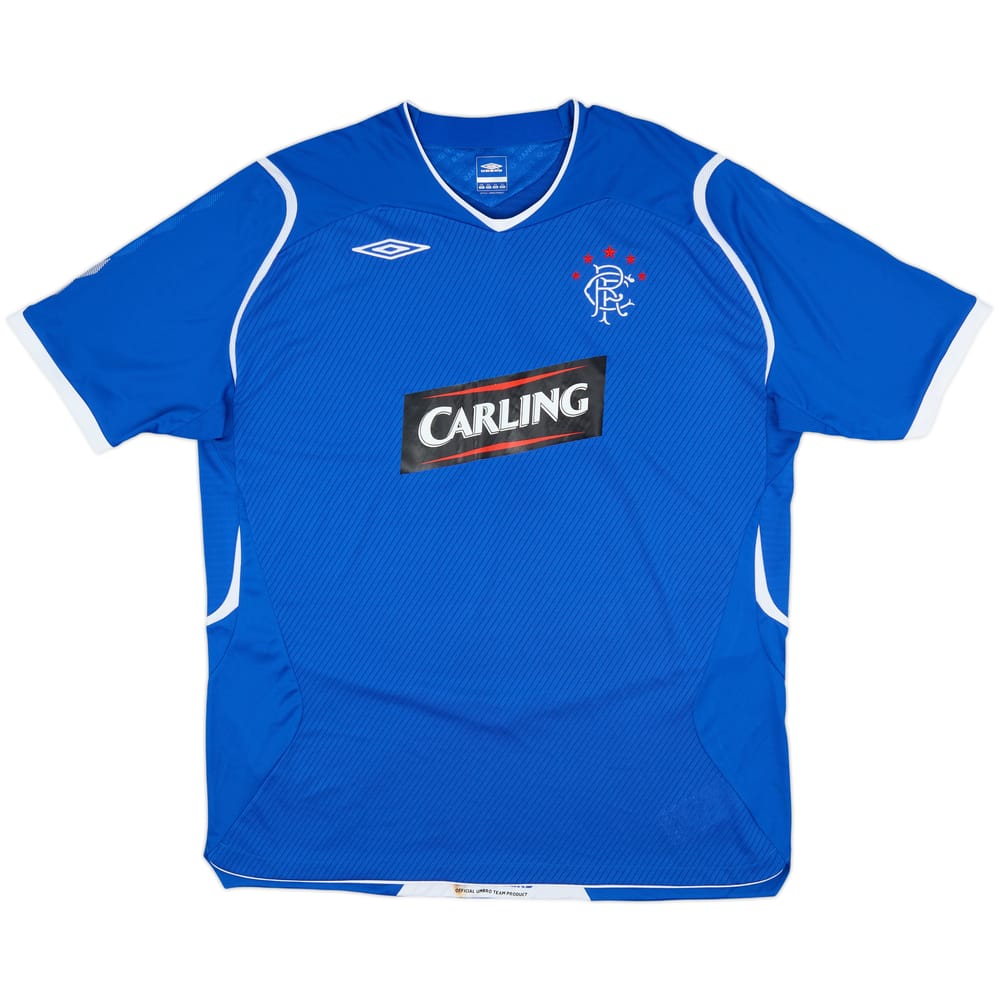 2008-09 Rangers Home Shirt - 9/10 - (XXL)