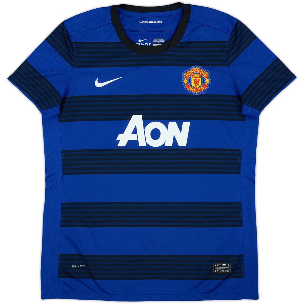 2011-13 Manchester United Away Shirt - 9/10 - (Women's L)