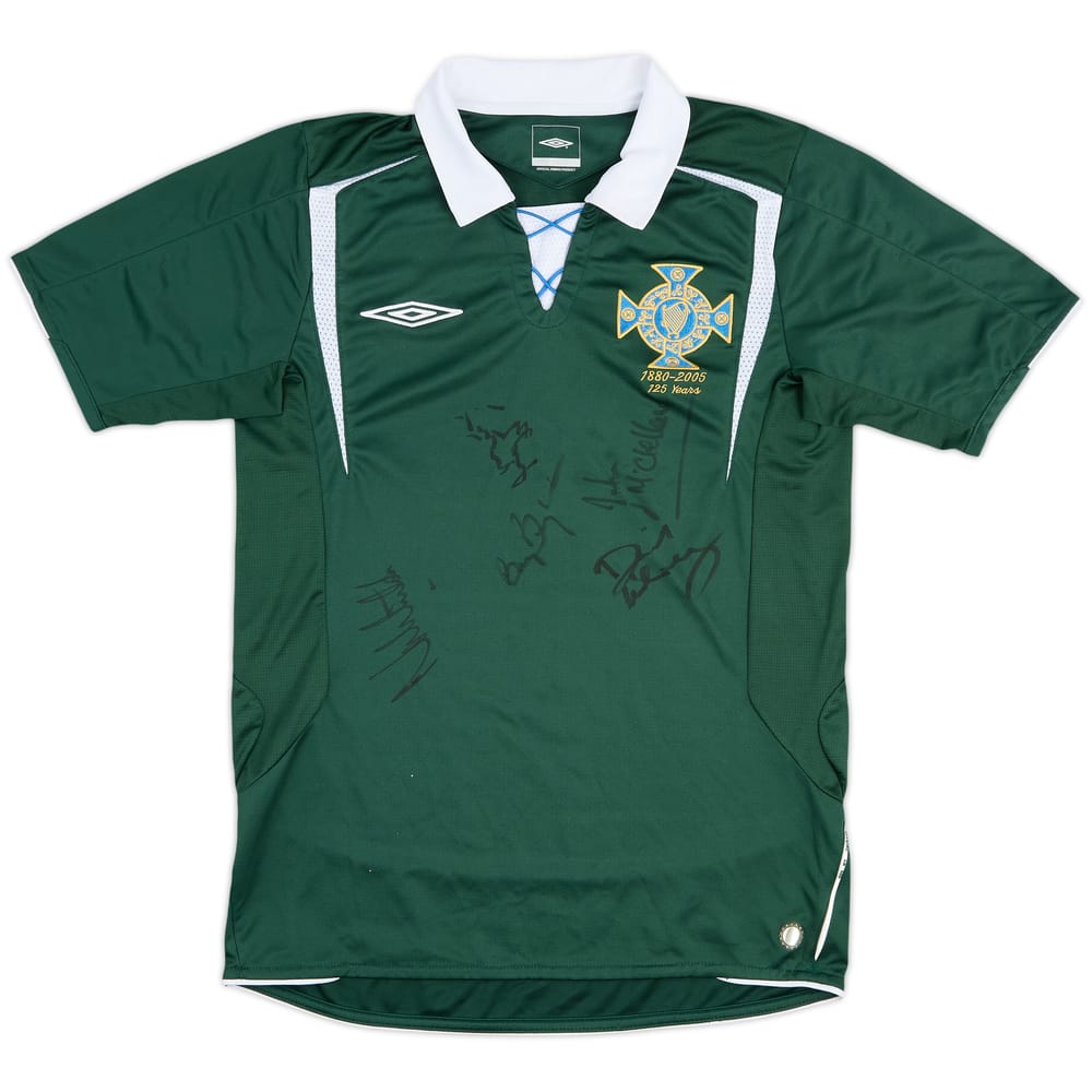 2005 Northern Ireland Signed '125 Years' Shirt - 7/10 - (S)