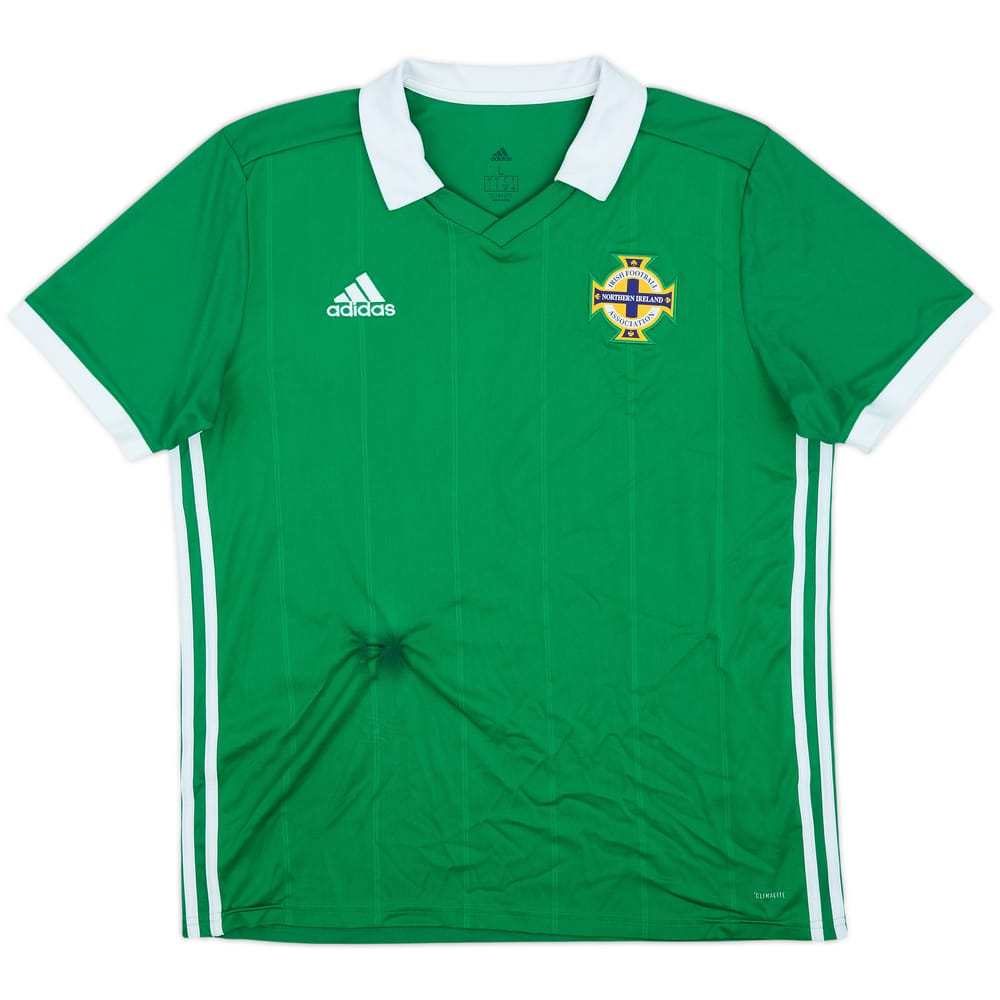 2018-19 Northern Ireland Home Shirt - 3/10 - (L)