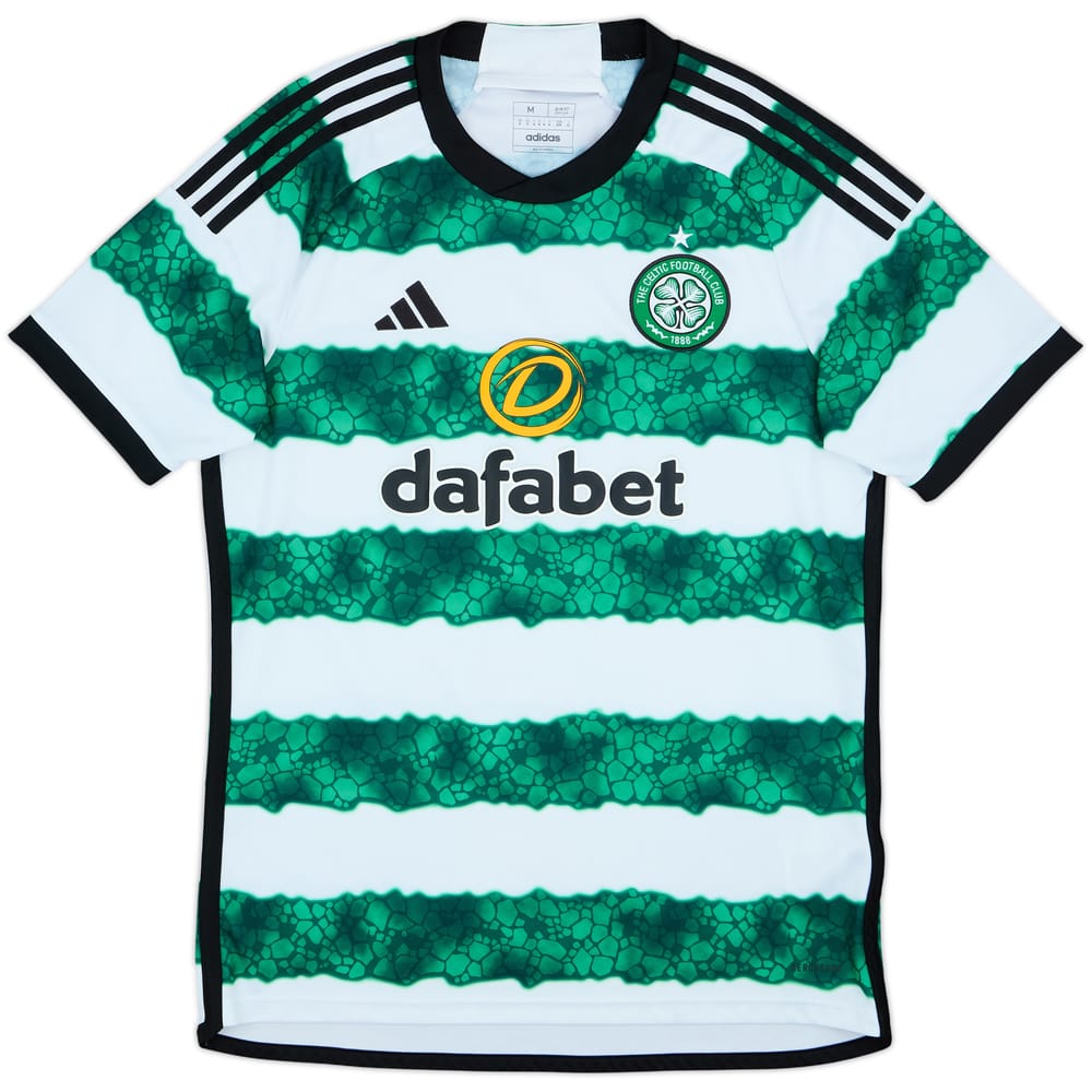 2023-24 Celtic Home Shirt - 9/10 - (M)