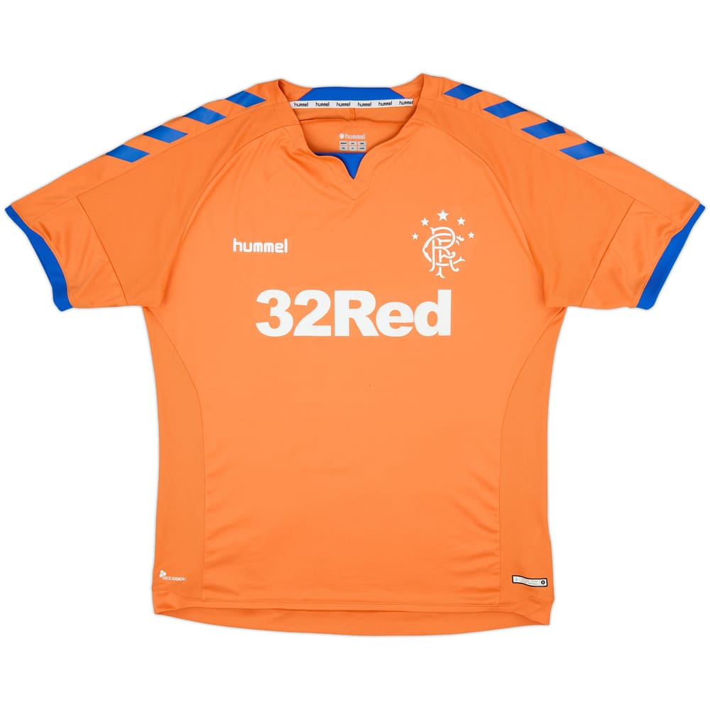 2018-19 Rangers Third Shirt - 6/10 - (XXL)