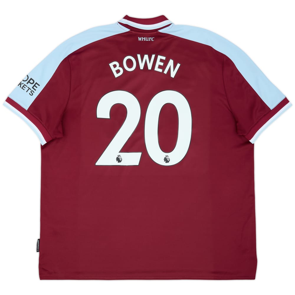 2021-22 West Ham Home Shirt Bowen #20 - 8/10 - (3XL)