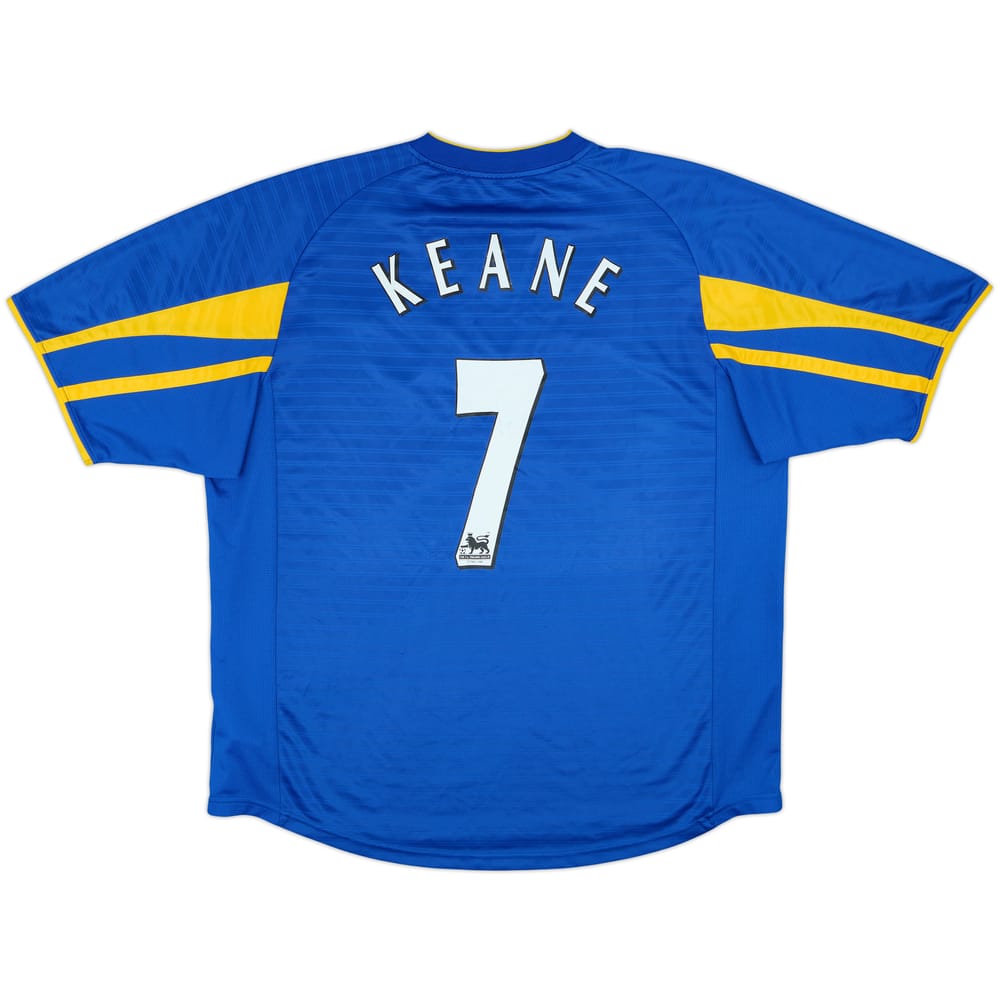 2001-03 Leeds United Away Shirt Keane #7 - 5/10 - (XL)