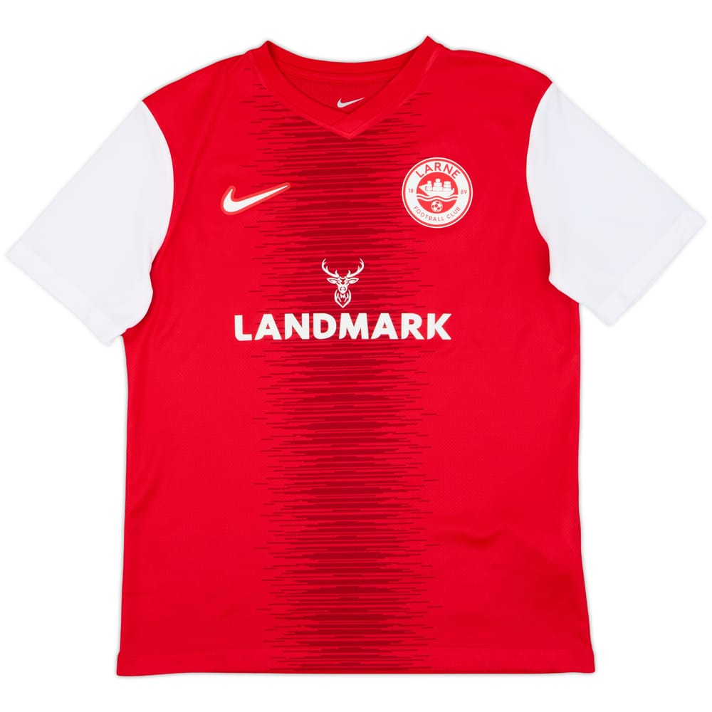 2022-23 Larne Home Shirt - 8/10 - (XL.Boys)