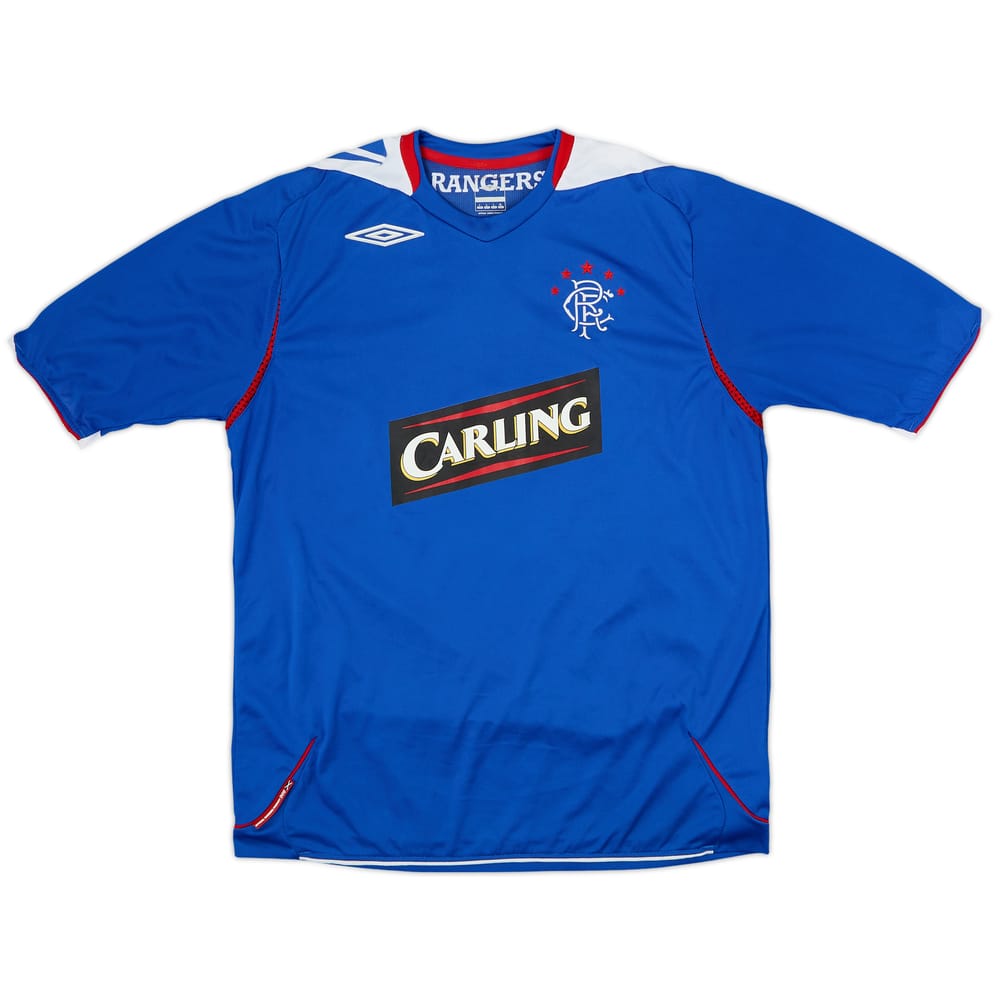 2006-07 Rangers Home Shirt - 7/10 - (L)