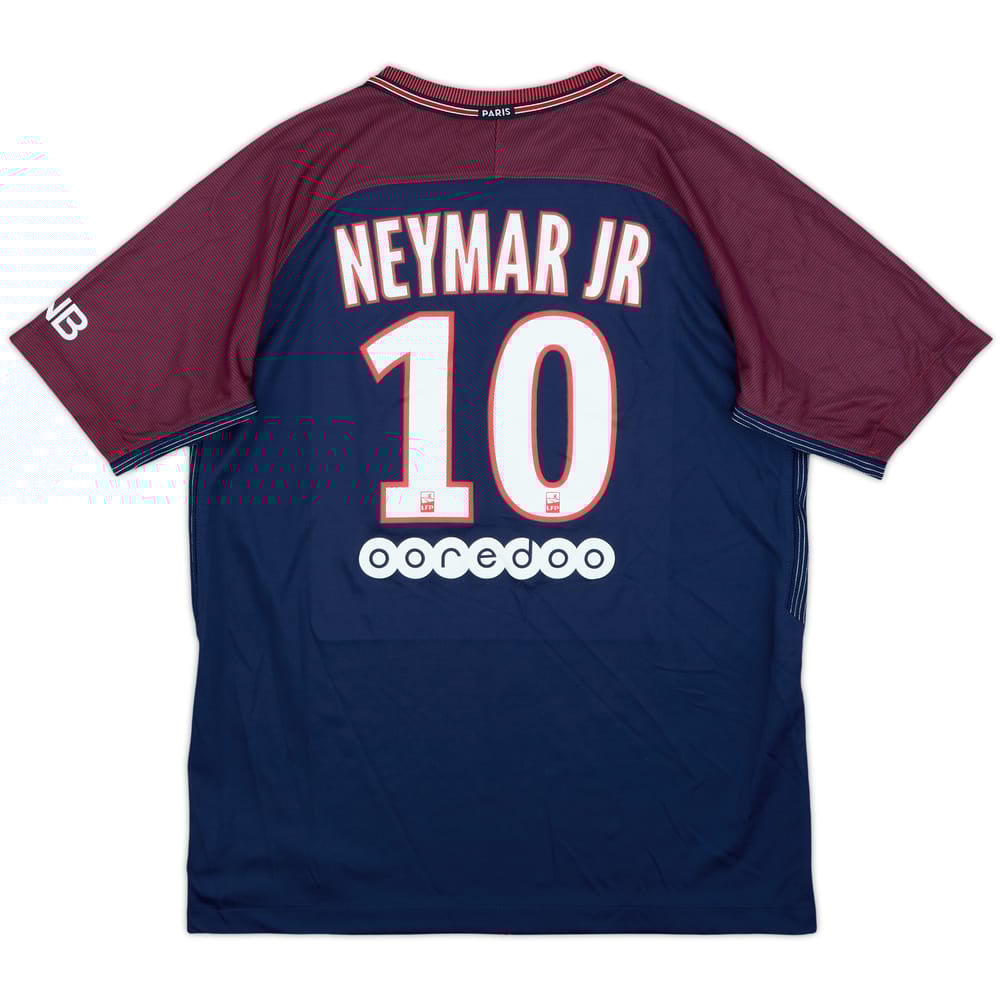 2017-18 Paris Saint-Germain Home Shirt Neymar Jr #10 - 10/10 - (XL.Boys)