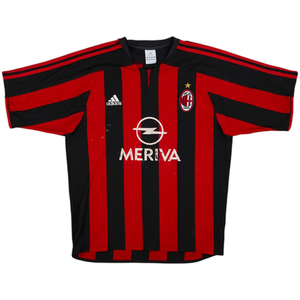 2003-04 AC Milan Home Shirt - 5/10 - (M)