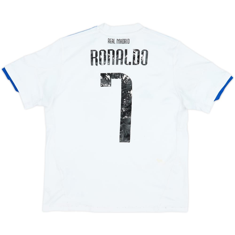 2010-11 Real Madrid Home Shirt Ronaldo #7 - 4/10 - (S.Boys)
