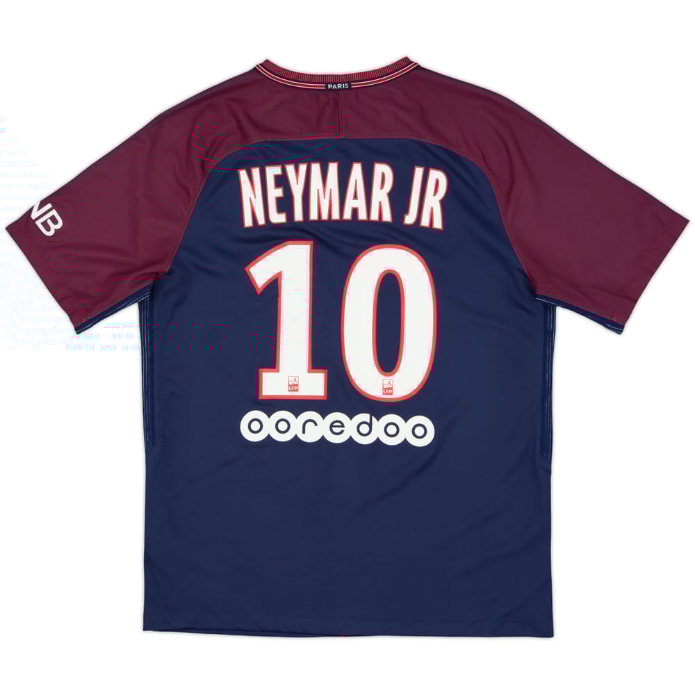 2017-18 Paris Saint-Germain Home Shirt Neymar Jr #10 - 7/10 - (M)