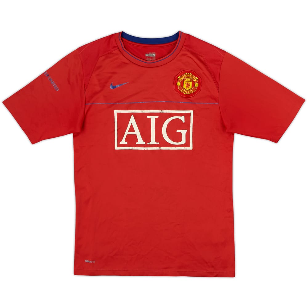 2008-09 Manchester United Nike Training Shirt - 5/10 - (S)