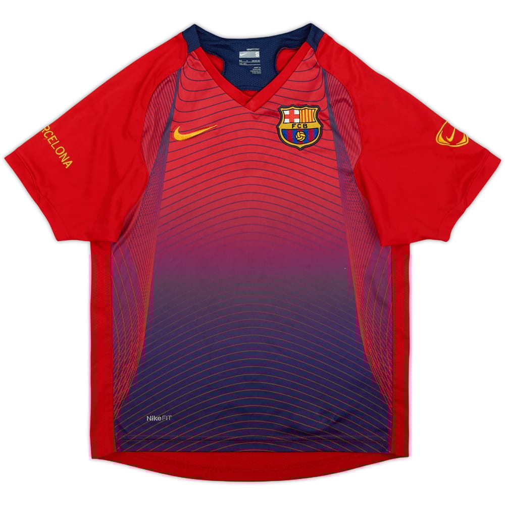 2007-08 Barcelona Nike Training Shirt - 10/10 - (S.Boys)