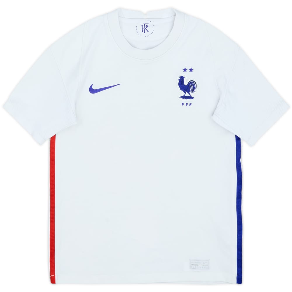 2020-21 France Away Shirt - 5/10 - (M.Boys)