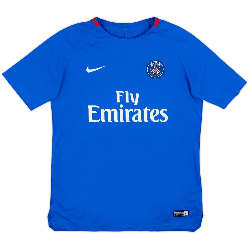 2017-18 Paris Saint-Germain Nike Training Shirt - 8/10 - (XL.Boys)