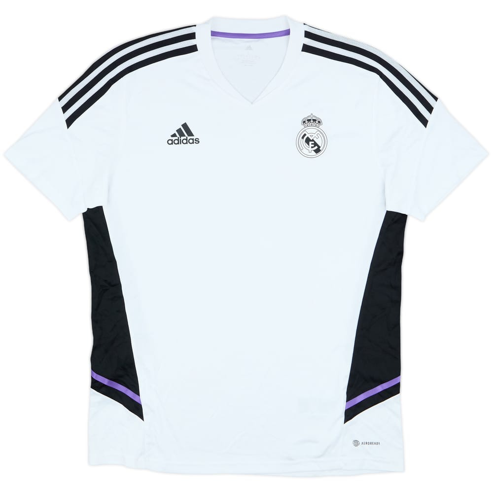 2022-23 Real Madrid adidas Training Shirt - 9/10 - (L)