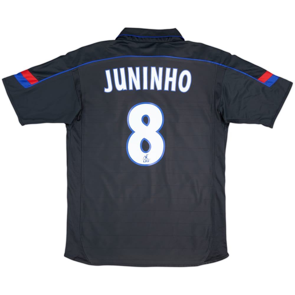 2003-04 Lyon Away Shirt Juninho #8 - 8/10 - (M)