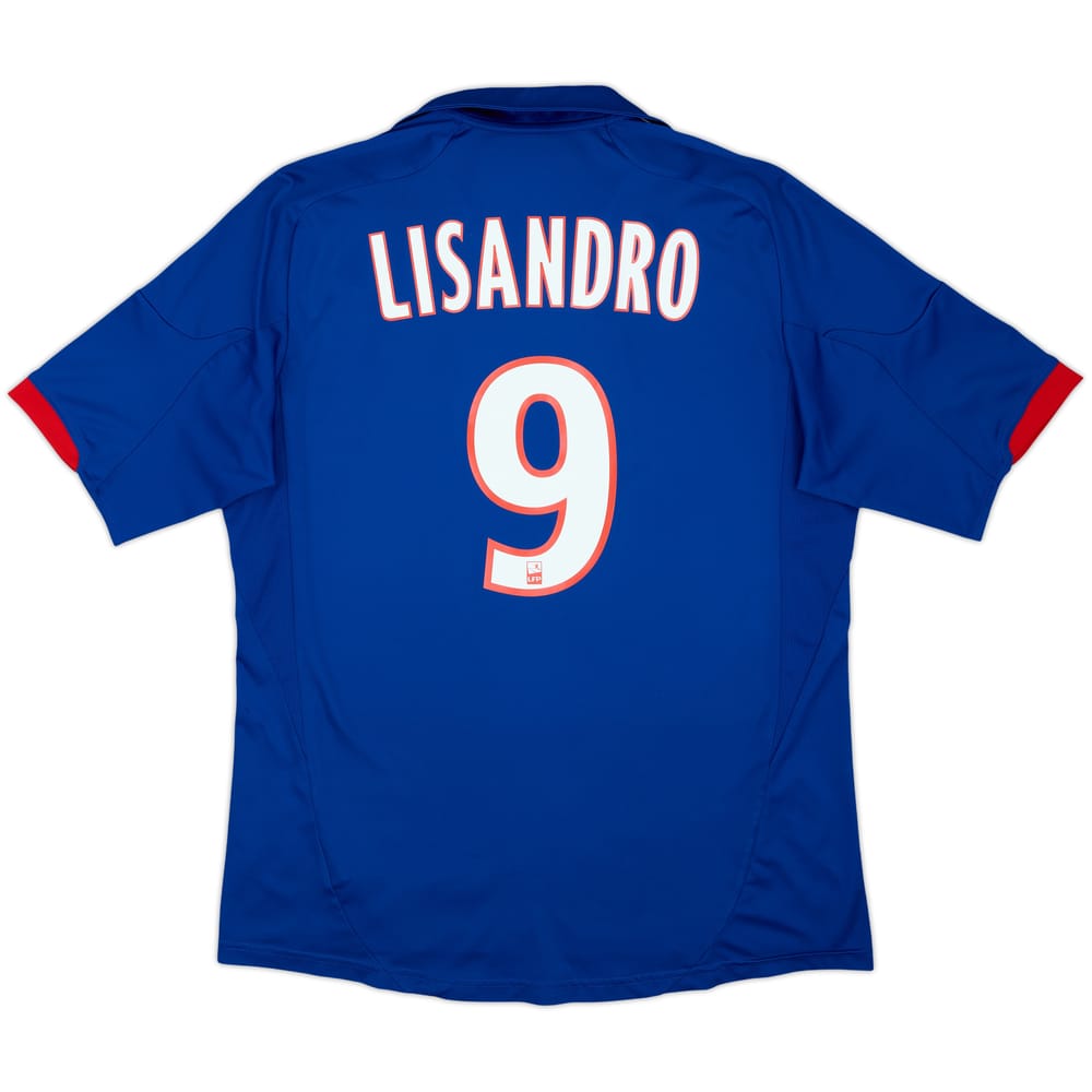 2012-13 Lyon Away Shirt Lisandro #9 - 6/10 - (M)