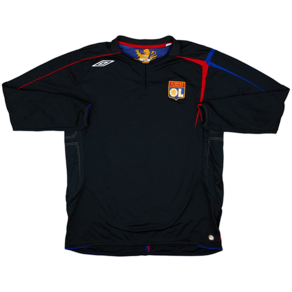 2005-06 Lyon European L/S Shirt - 9/10 - (XL)
