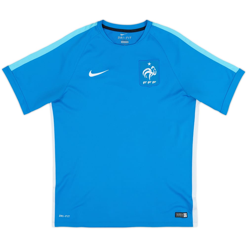 2015-16 France Nike Training Shirt - 9/10 - (L)