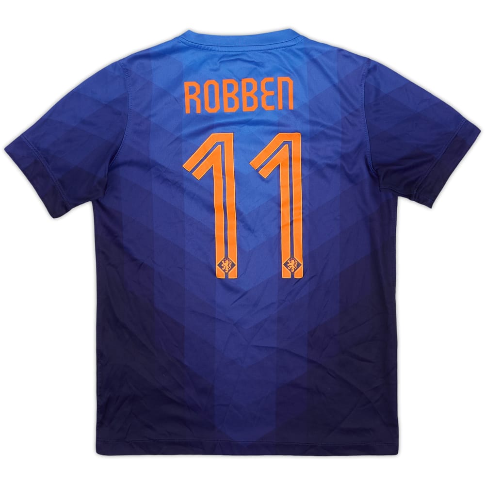 2014-15 Netherlands Away Shirt Robben #11 - 9/10 - (M.Boys)