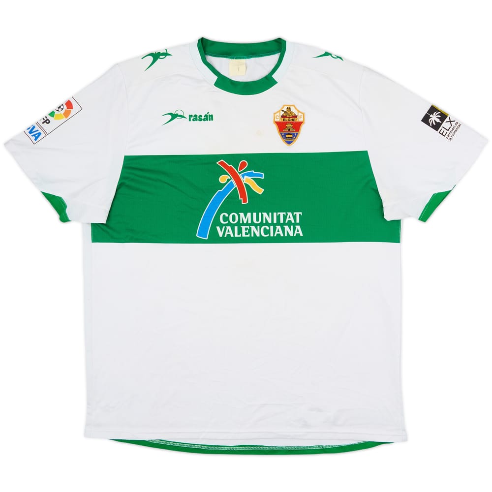2010-11 Elche Home Shirt - 7/10 - (XL)