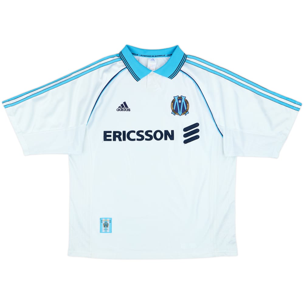 1998-99 Olympique Marseille Home Shirt - 7/10 - (XL)