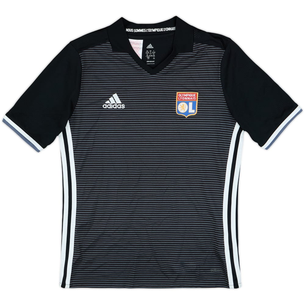 2017-18 Lyon adidas Training Shirt - 8/10 - (L.Boys)