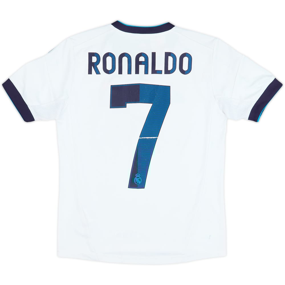 2012-13 Real Madrid Home Shirt Ronaldo #7 - 5/10 - (S.Boys)