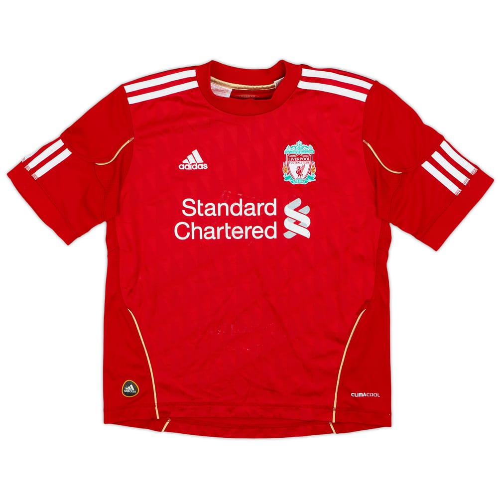 2010-12 Liverpool Home Shirt - 5/10 - (S.Boys)