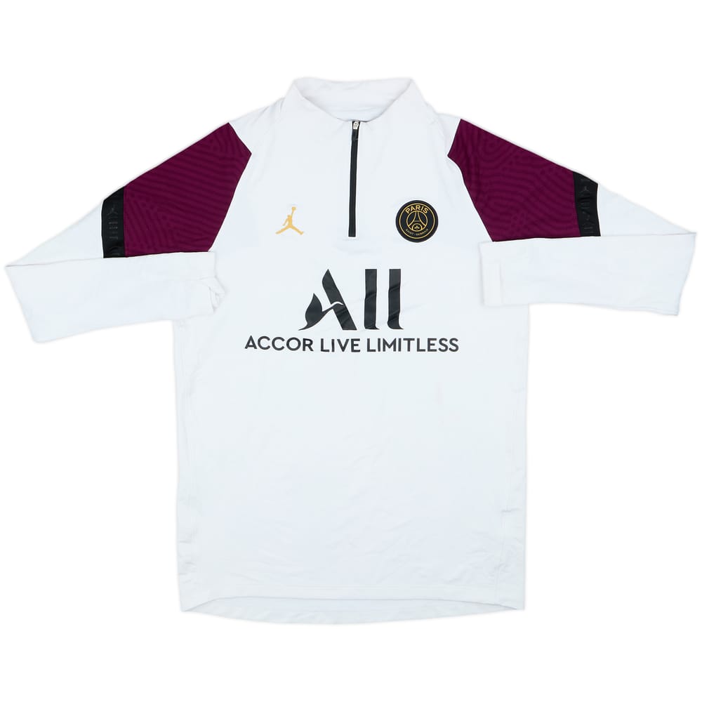 2020-21 Paris Saint-Germain Jordan 1/4 Zip Drill Top - 6/10 - (M)