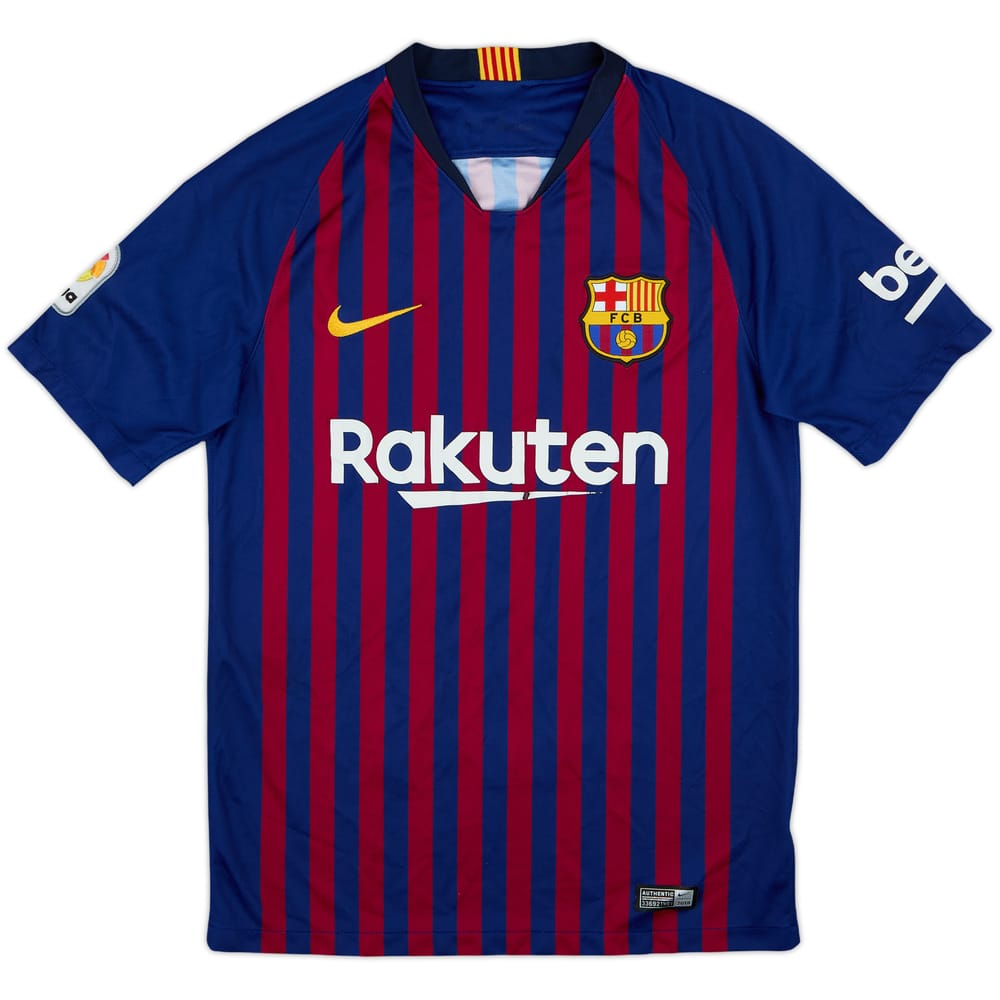 2018-19 Barcelona Home Shirt - 5/10 - (S)