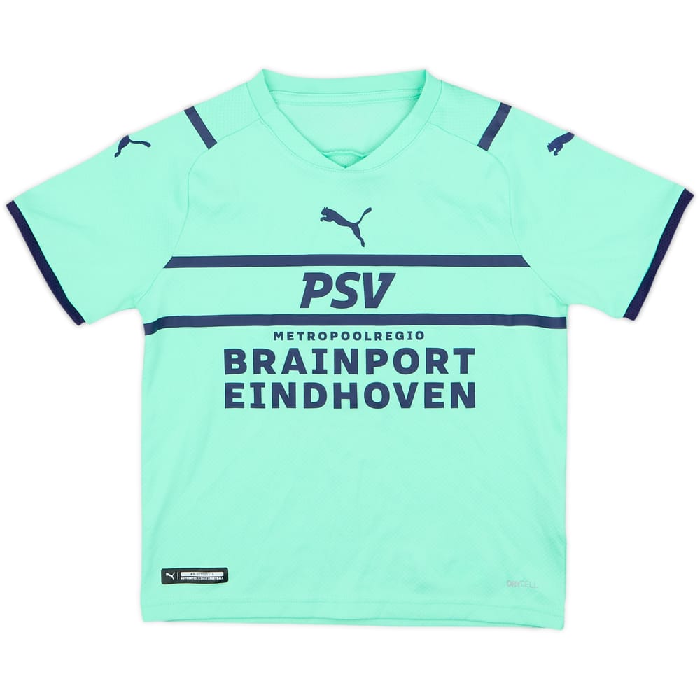 2021-22 PSV Third Shirt - 9/10 - (S.Boys)