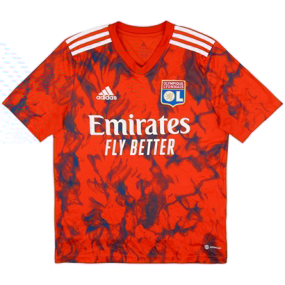 2022-23 Lyon Away Shirt - 9/10 - (L.Boys)