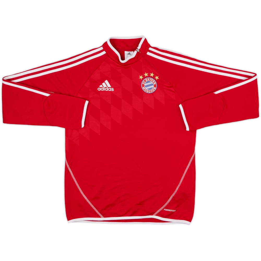 2013-14 Bayern Munich adidas 1/4 Zip Training Top - 8/10 - (S)