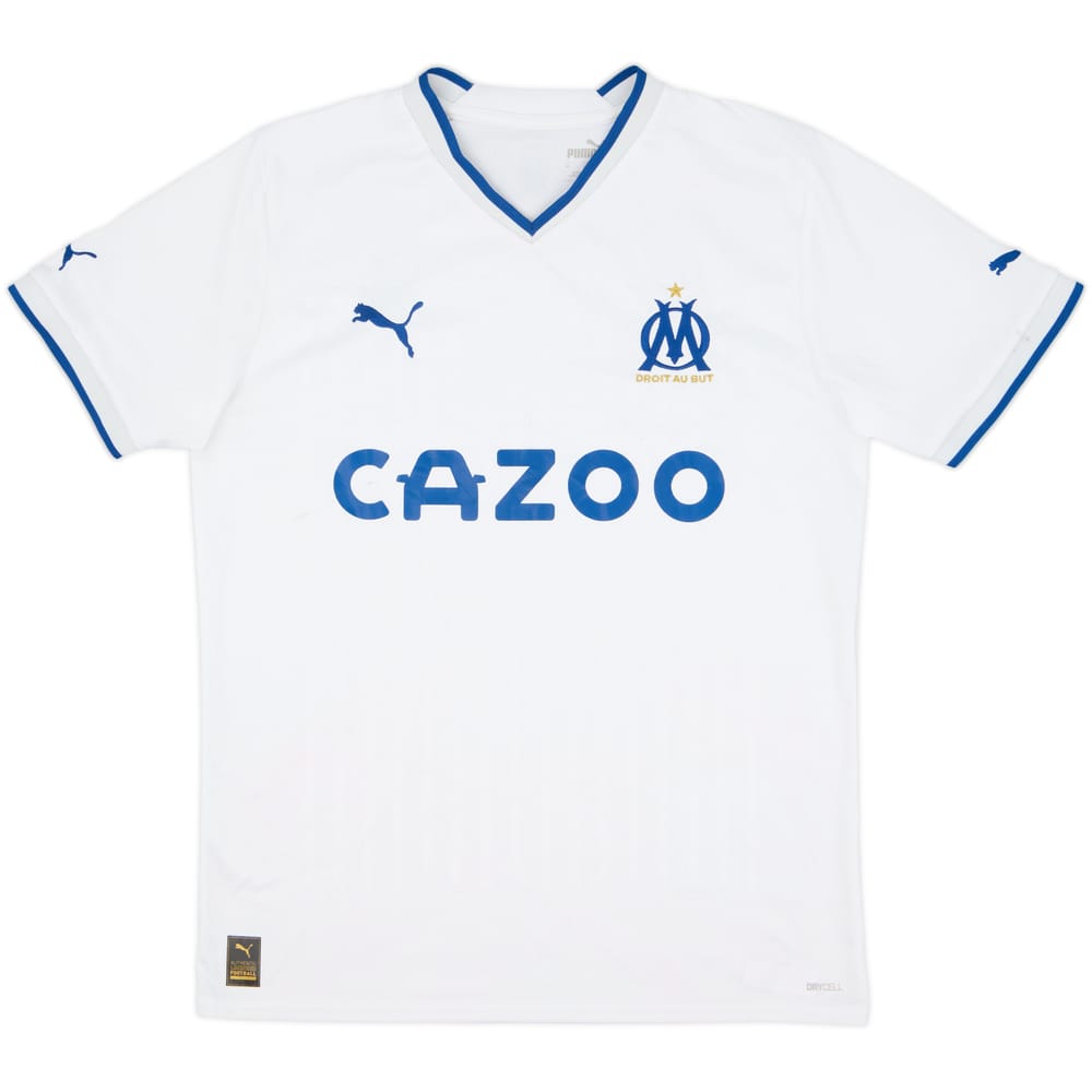 2022-23 Olympique Marseille Home Shirt - 6/10 - (M)