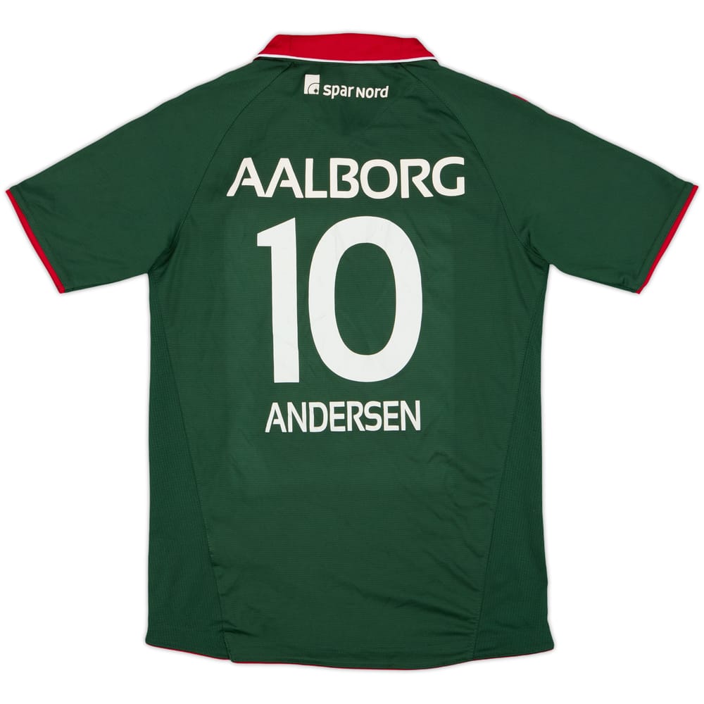 2018-19 Aalborg Away Shirt Andersen #10 - 5/10 - (L.Boys)