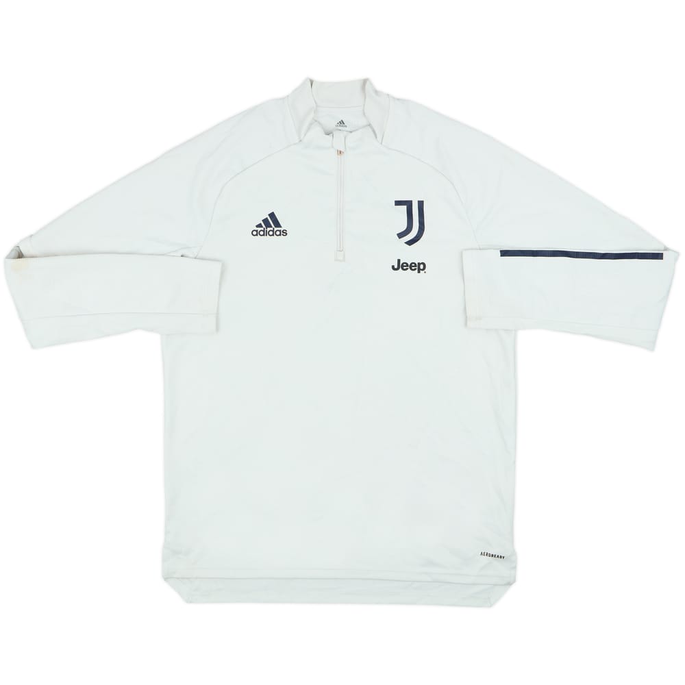 2020-21 Juventus adidas 1/4 Zip Drill Top - 6/10 - (L)